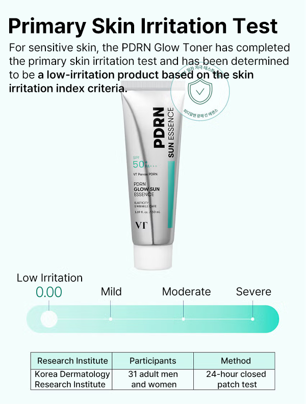 VT PDRN Glow Sun Essence 50ml