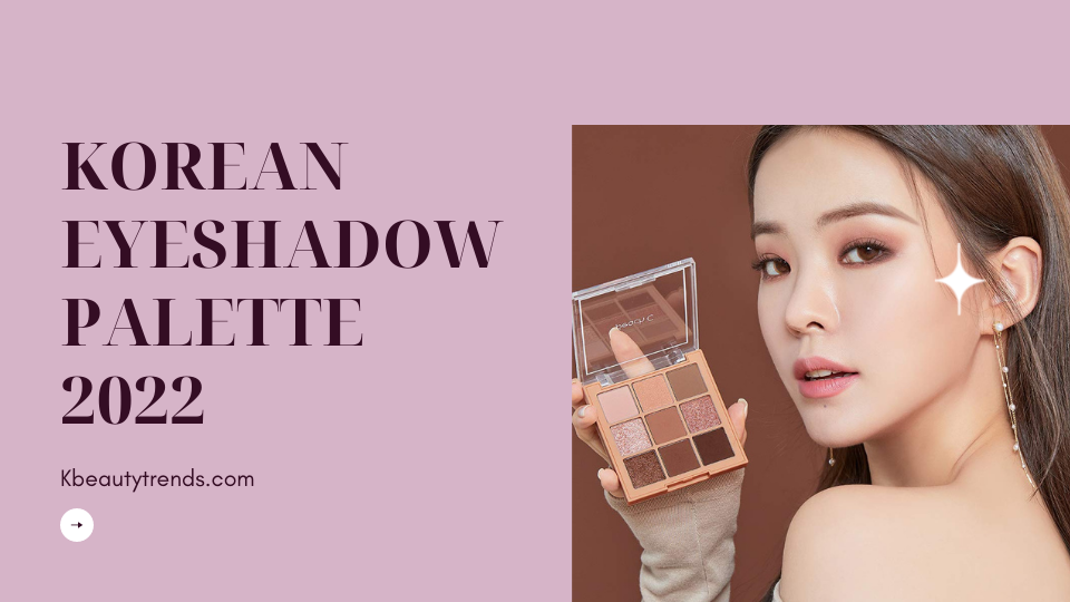 Korean eyeshadow palette